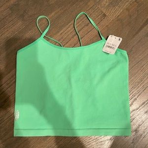 Lime green Free People Tank